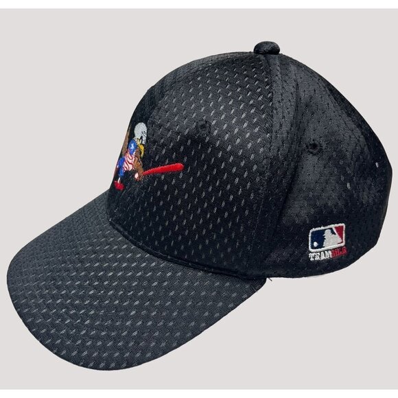 BALD Eagle Mascot Unisex OS Bird Animal Black Snapback‎ Trucker Mesh Base… - Picture 3 of 7